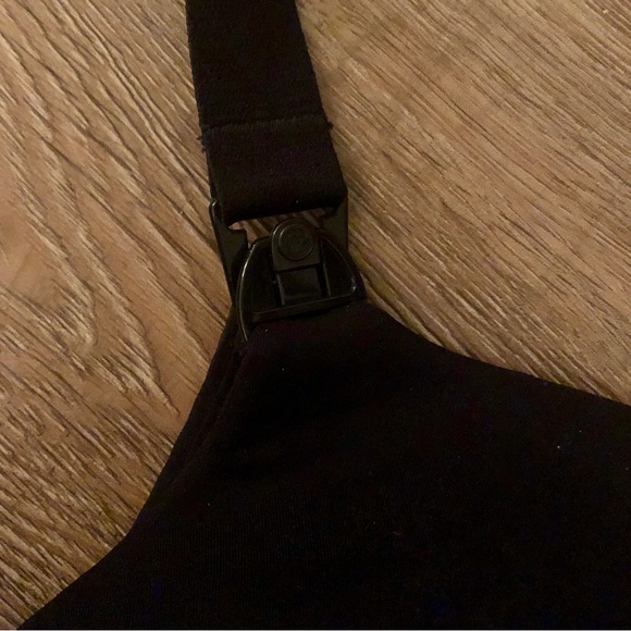 Bravado Designs Black Nursing Bra 38D | Molded Cup Padded Wireless Comfort Bra - Picture 5 of 6